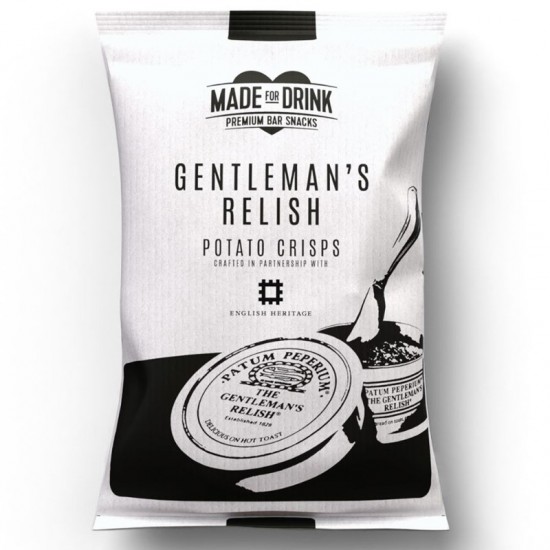 Made For Drink Crisps - Gentlemans Relish (24x40g)