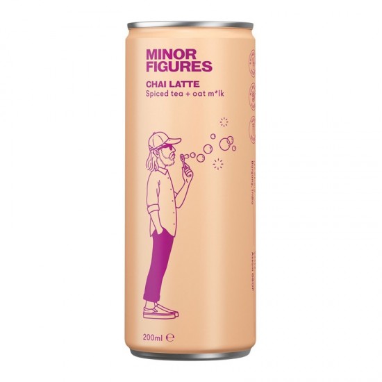 Minor Figures Cold Brew Tea - Nitro Chai (12x200ml)