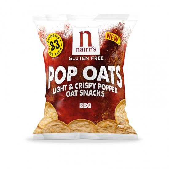 Nairn's Gluten Free Pop Oats - BBQ (14x20g)