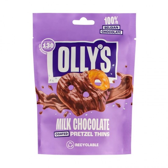 Olly's Sharing Pretzel Thins - Salted Milk Chocolate (10x90g)