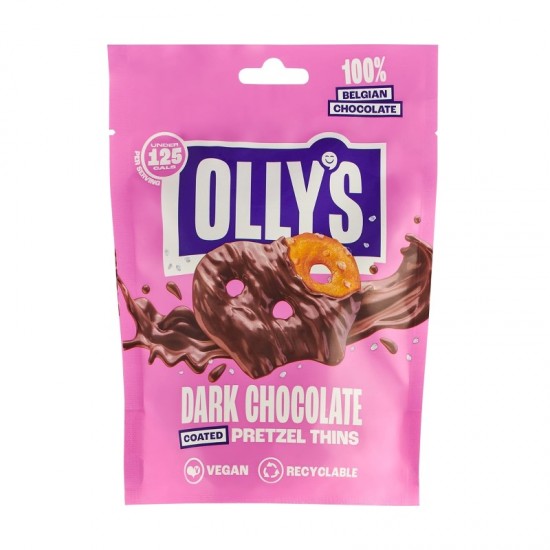 Olly's Sharing Pretzel Thins - Dark Chocolate (10x90g)