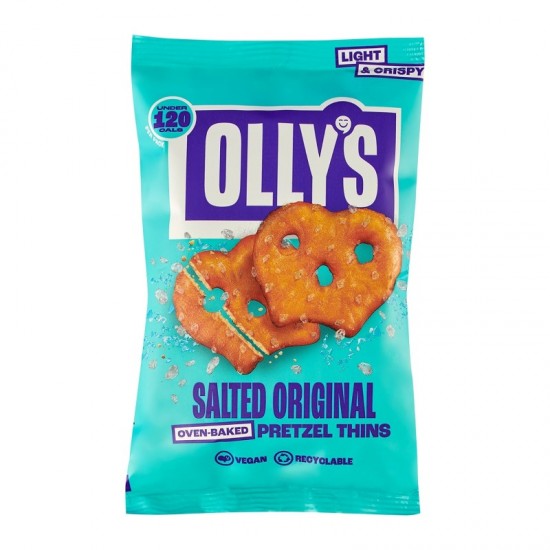 Olly's Pretzel Thins - Original Salted (10x35g)