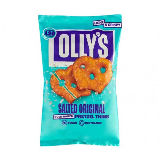 Olly's Sharing Pretzel Thins - Original Salted (7x140g)