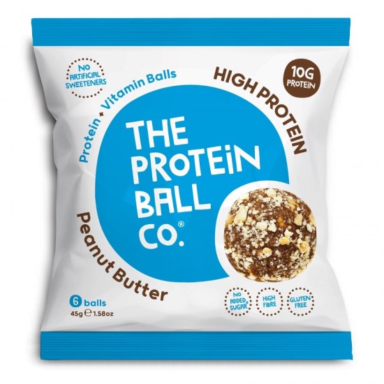 The Protein Ball Co Protein Balls - Peanut Butter (10x45g)