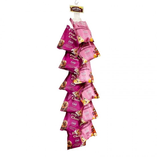 Popcorn Shed Snack Pack - Pop n Choc and Toasted Marshmallow - Clip Strip (24x24g)