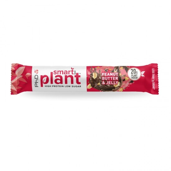 PhD Smart Plant Bar - Peanut Butter Jelly (12x64g)