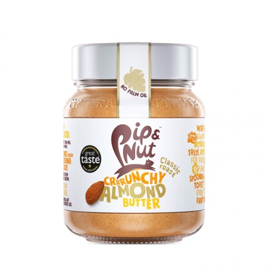 Pip & Nut Jar - Crunchy Almond Butter (6x170g)