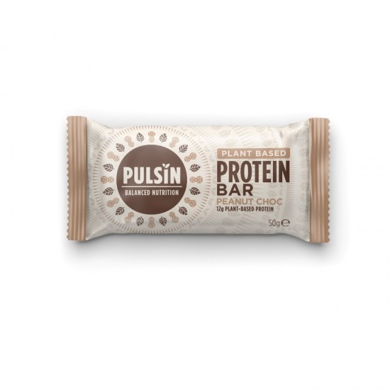 Pulsin Protein Bar - Peanut Choc (18x50g)