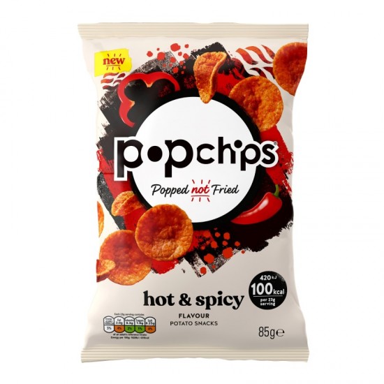 Popchips Sharing - Hot & Spicy (8x85g)