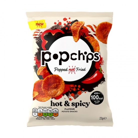 Popchips Impulse - Hot & Spicy (24x23g)