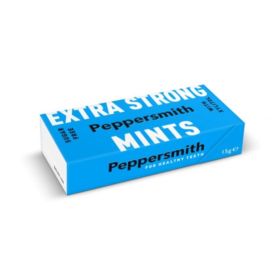 Peppersmith Mints - Extra Strong (12x15g)