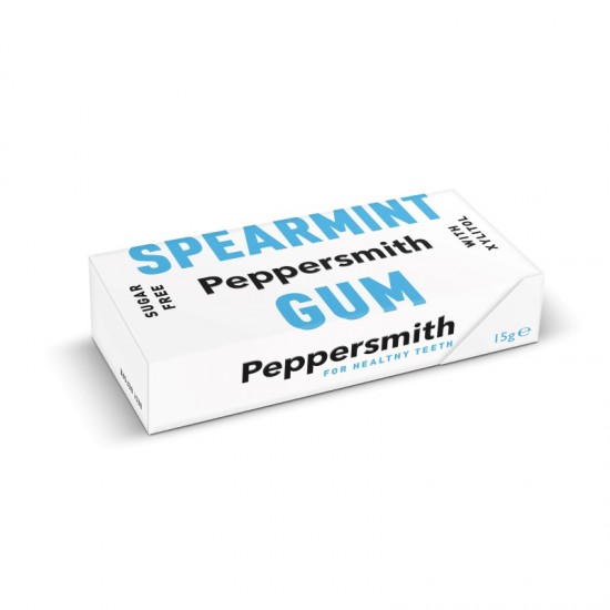 Peppersmith Gum - Spearmint (12x15g)