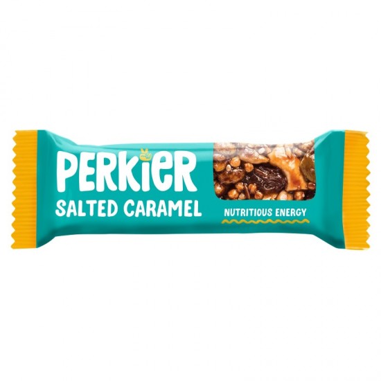 Perkier Quinoa Bar - Cacao & Salted Caramel (18x35g)