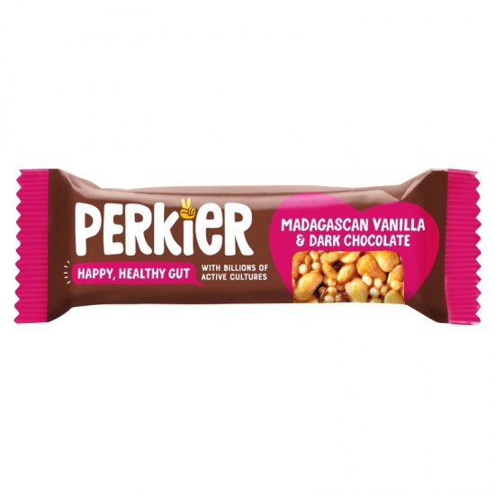 Perkier Quinoa Bar - Madagascan Vanilla & Dark Chocolate (15x37g)