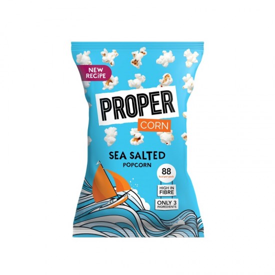 Propercorn Impulse Popcorn - Lightly Sea Salted (24x20g)