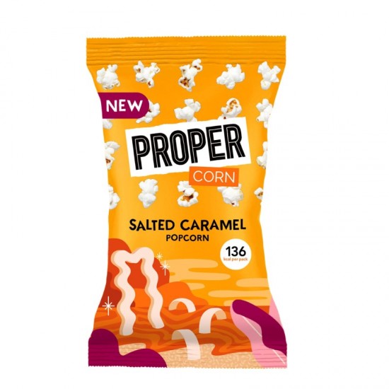 Propercorn Impulse Popcorn - Salted Caramel (24x28g)