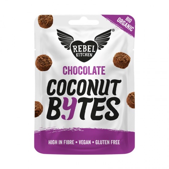 Rebel Kitchen Organic Bytes - Chocolate (10x26g)