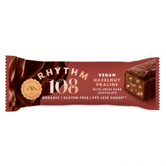 Rhythm 108 Bar - Hazelnut Praline (15x33g)