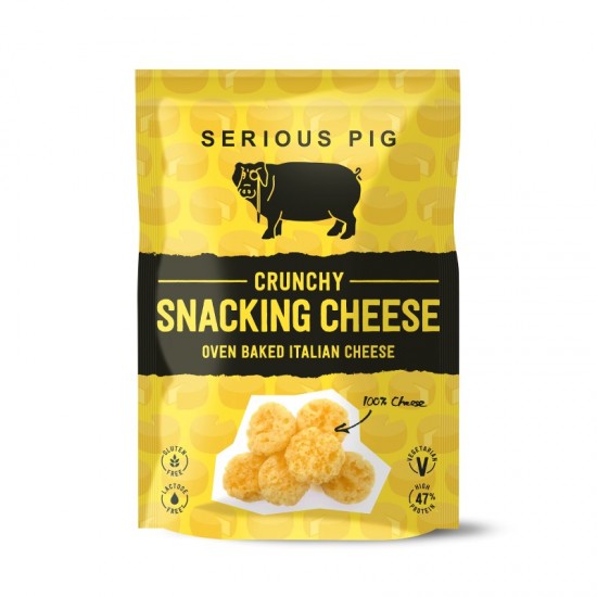 Serious Pig Crunchy Snacking Cheese - Classic (24x24g)