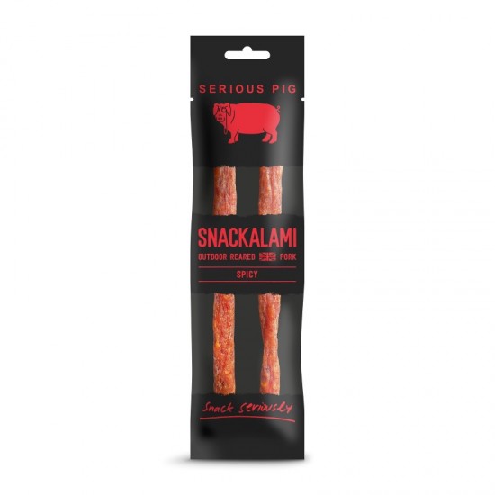 Serious Pig Snackalami - Spicy (12x30g)