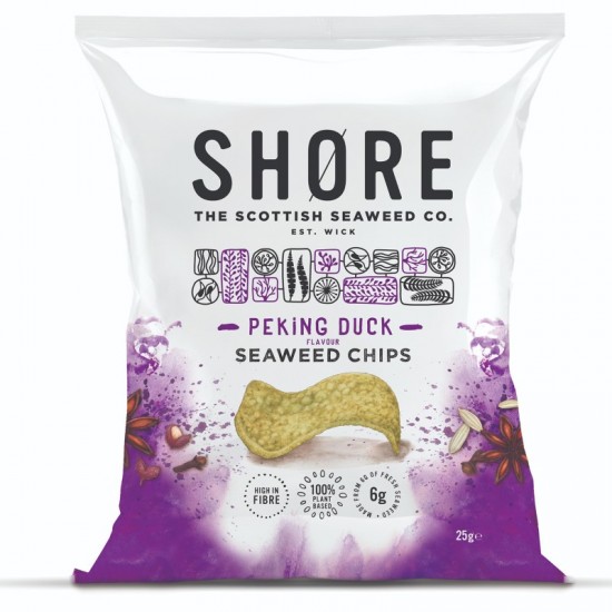 Shore Seaweed Chips - Peking Duck (14x25g)