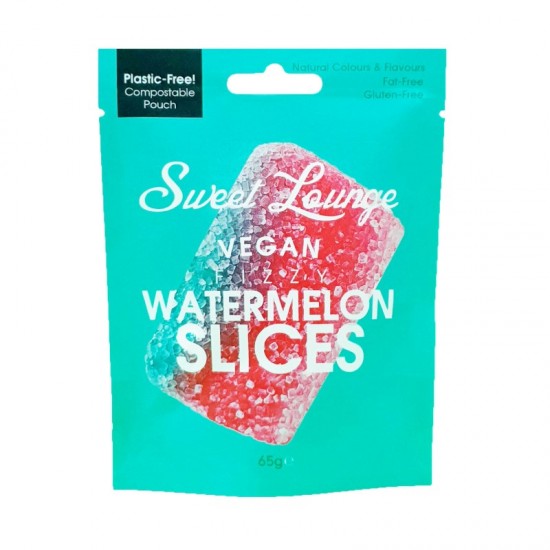 Sweet Lounge Pouch - Fizzy Watermelon Slices (10x65g)