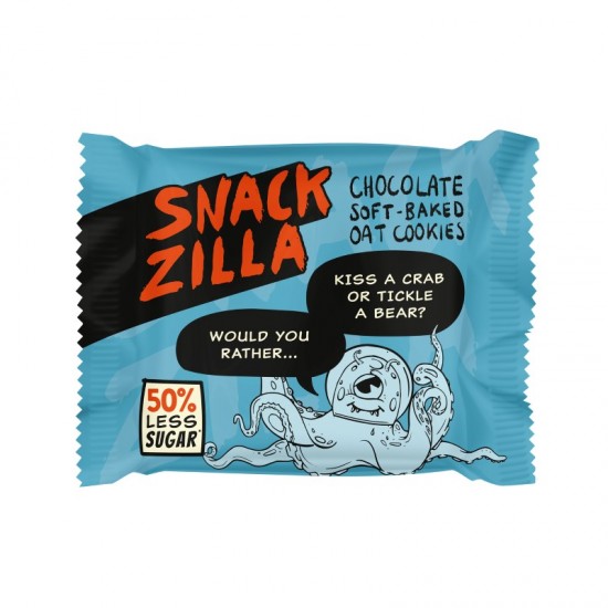 Snackzilla Oat Cookies - Chocolate (15x30g)