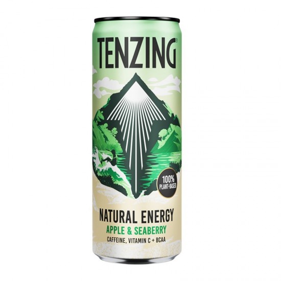 Tenzing Natural Energy Drink - Apple & Seaberry (12x330ml)