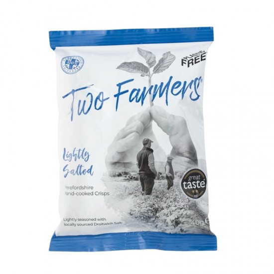 Two Farmers Crisps - Lightly Salted (24x40g)