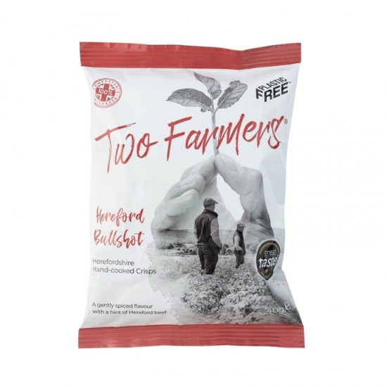 Two Farmers Crisps - Hereford Beef Bullshot (24x40g)