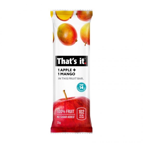 That's It Fruit Bar - Apple & Mango (12x35g)