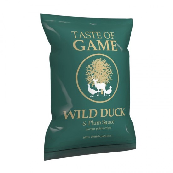 Taste of Game Crisps - Wild Duck & Plum Sauce (24x40g)