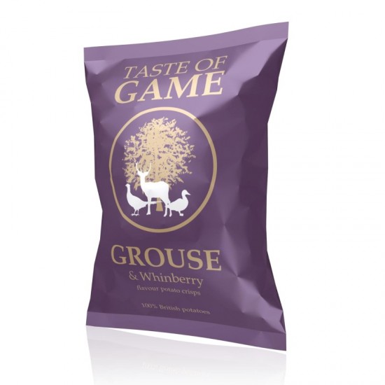 Taste of Game Crisps - Grouse & Whinberry (24x40g)