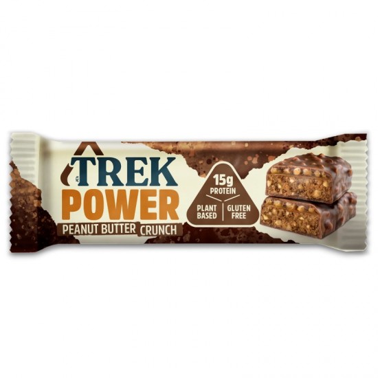 Trek Power Protein Bar - Peanut Butter Crunch (16x55g)