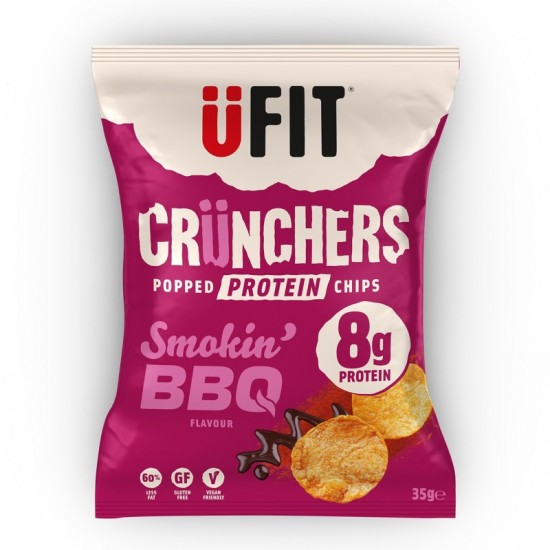 UFIT Crunchers - Smokin BBQ (18x35g)