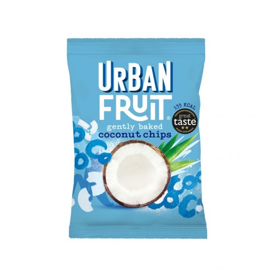 Urban Fruit Coconut Chips - Straight Up (14x25g)