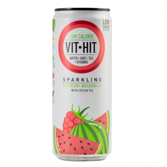 VITHIT Vitamin Water - Sparkling Raspberry & Watermelon (12x330ml)