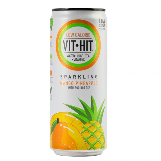 VITHIT Vitamin Water - Sparkling Mango & Pineapple (12x330ml)