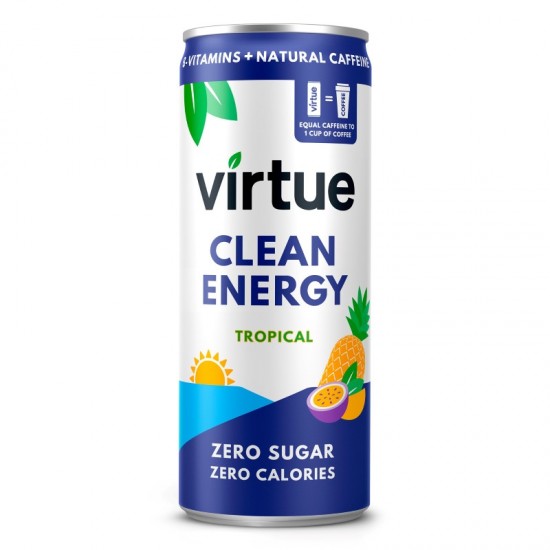 Virtue Clean Energy - Tropical (12x250ml)