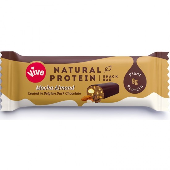 Vive Snack Bar - Dark Chocolate Mocha Almond (12x49g)