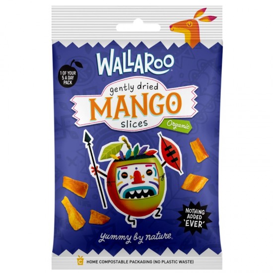 Wallaroo Snack Pack - Gently Dried Mango Slices (10x30g)