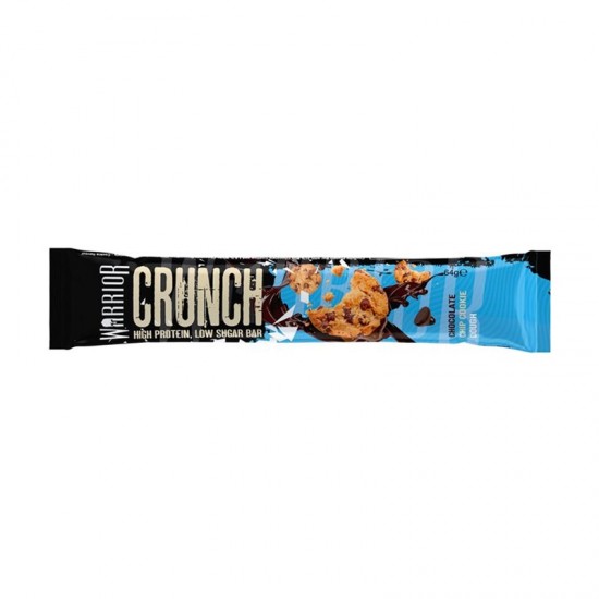 Warrior Crunch - Choc Chip Cookie (12x64g)