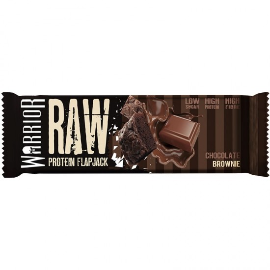 Warrior Raw Flapjack - Chocolate Brownie (12x75g)