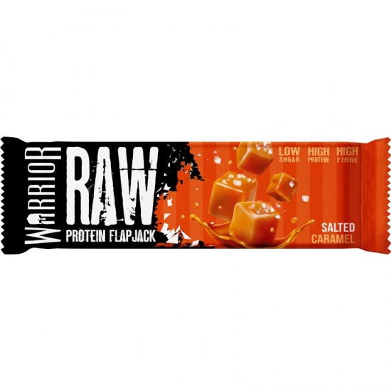 Warrior Raw Flapjack - Salted Caramel (12x75g)