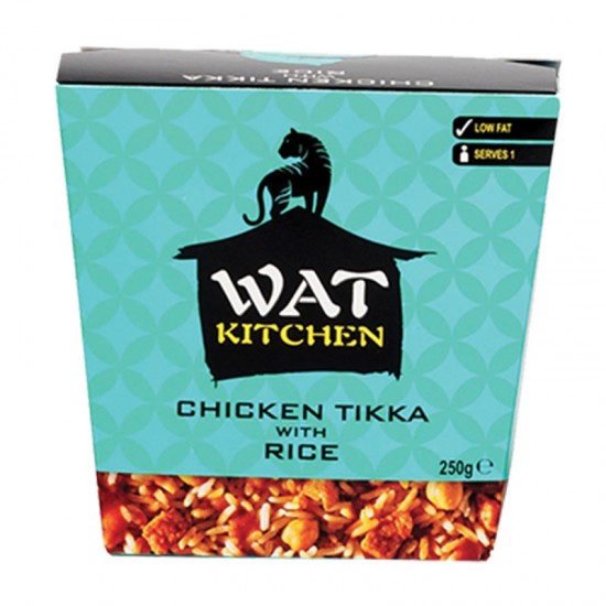 Wat Kitchen Microwave Rice Pot - Chicken Tikka (6x250g)