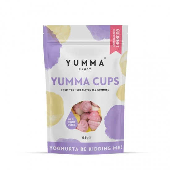 Yumma Candy Pouch - Cups (10x138g)