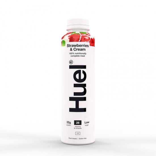 Huel Ready-to-drink Complete Meal - Strawberries & Cream (8x500ml)