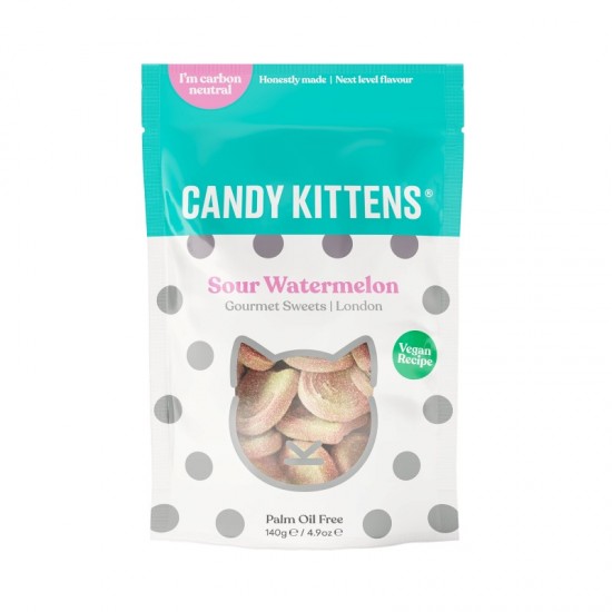 Candy Kittens Bag - Sour Watermelon (10x140g)